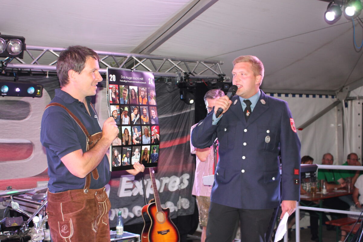 Feuerwehrfest: „Ihr seid Gold wert“