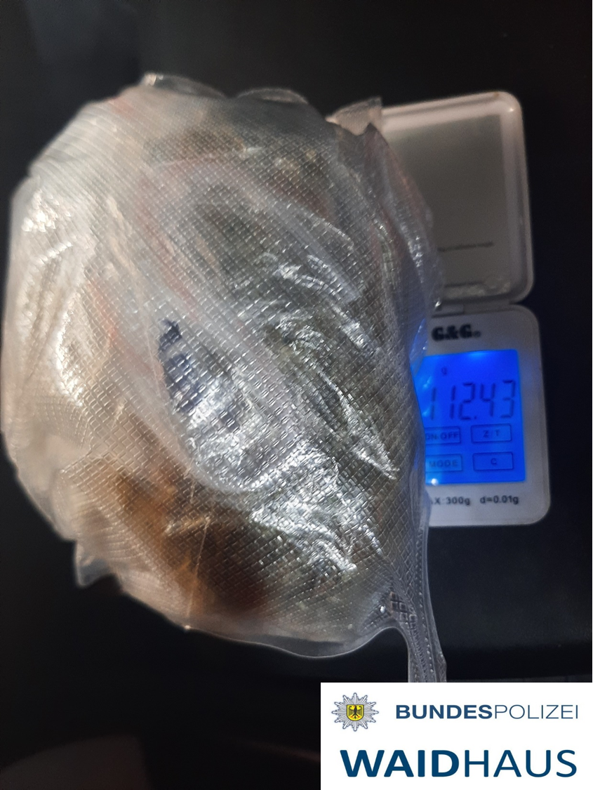 Marihuana im Kofferraum gebunkert