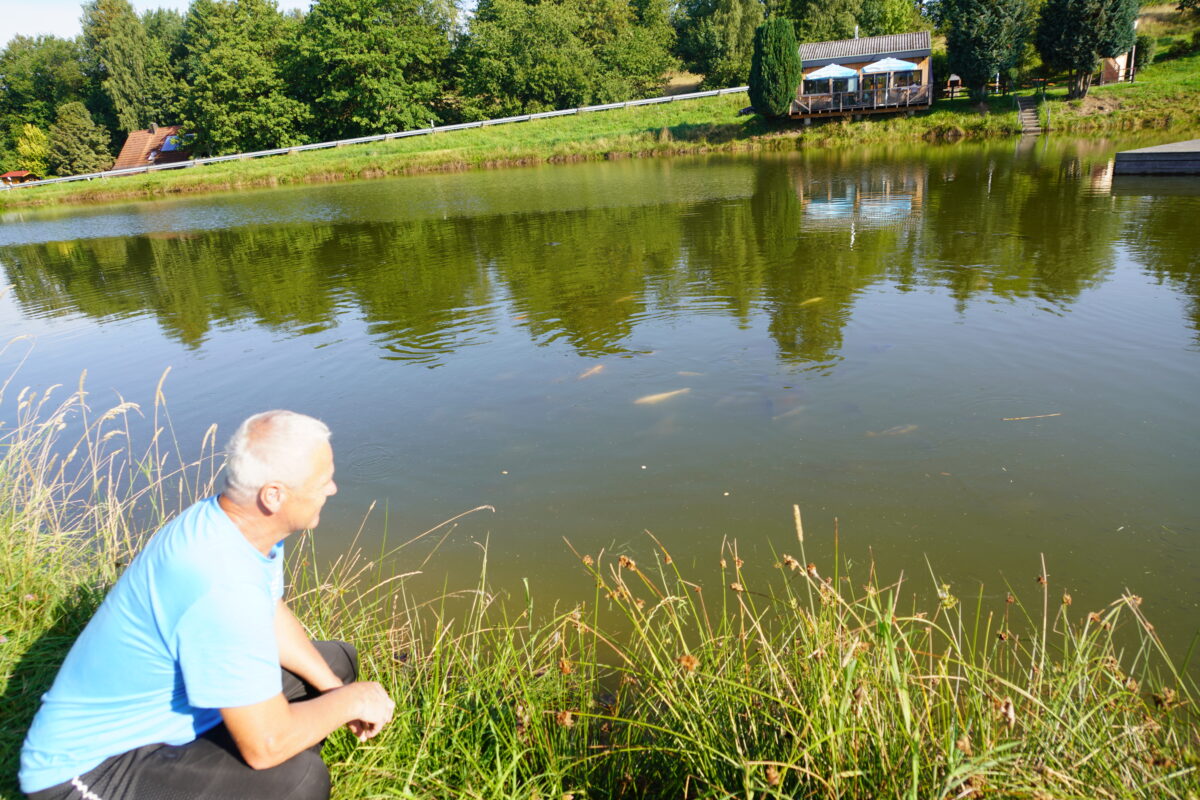 Algen freies Badewasser ohne Chemie