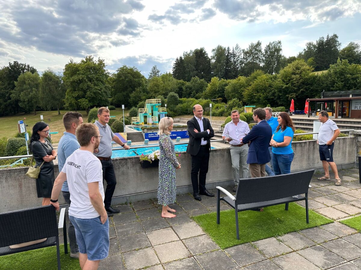 Füracker in Pleystein: in Sachen Freibad „dranbleiben“