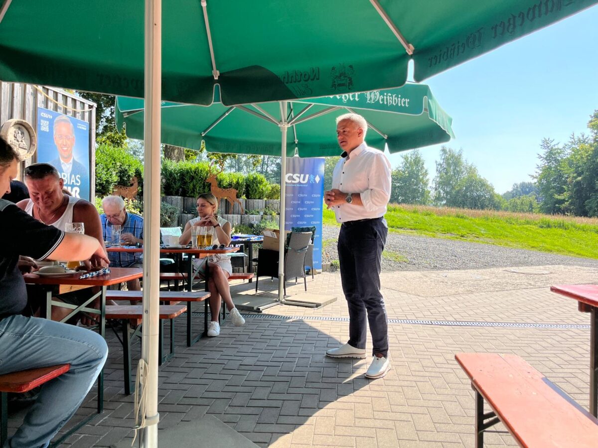 Die CSU Waldershof lud ein zum politischen Frühschoppen