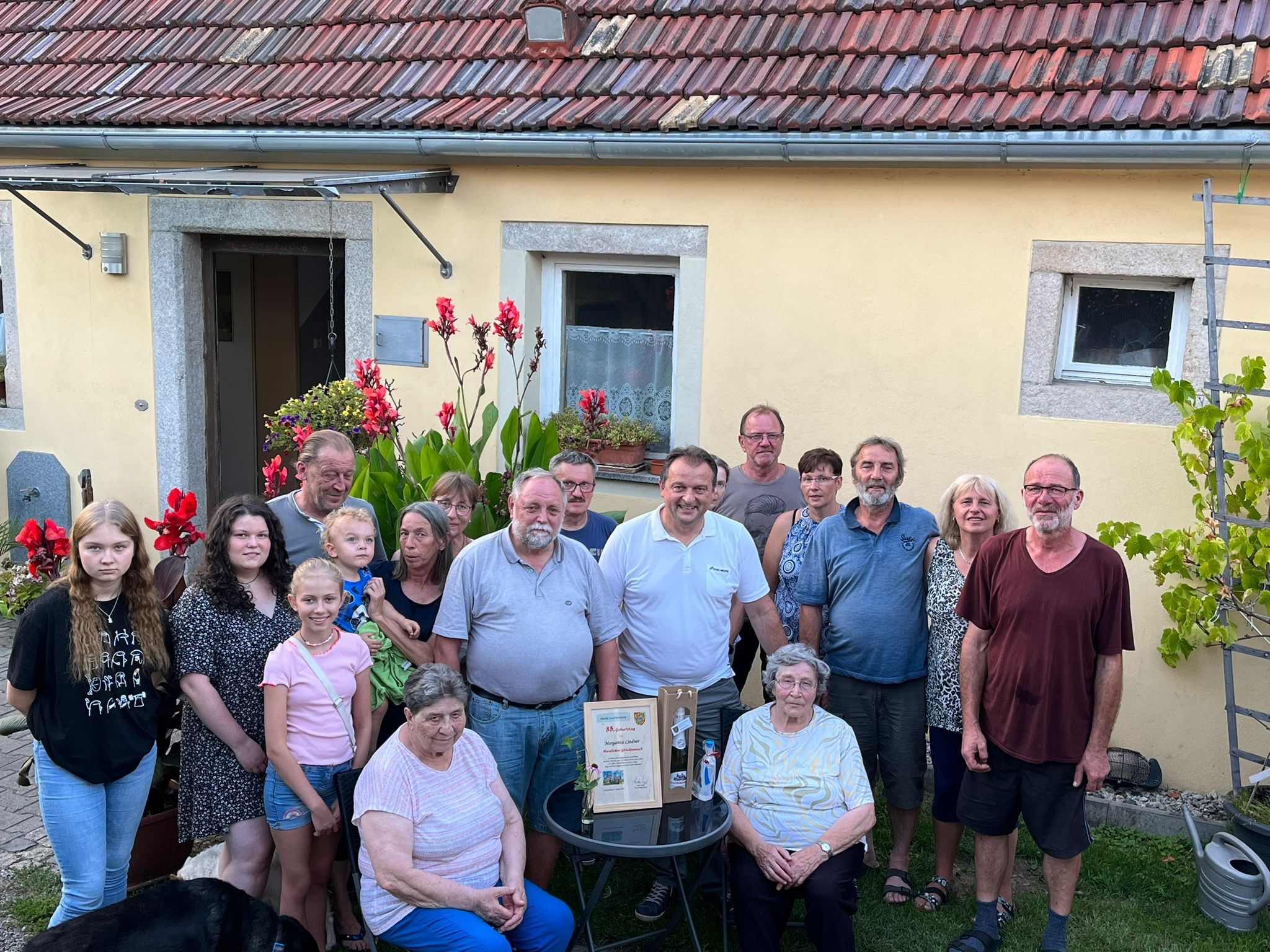 Herzlichen Glückwunsch zum 85. – ein Leben für die Arbeit und für die Familie