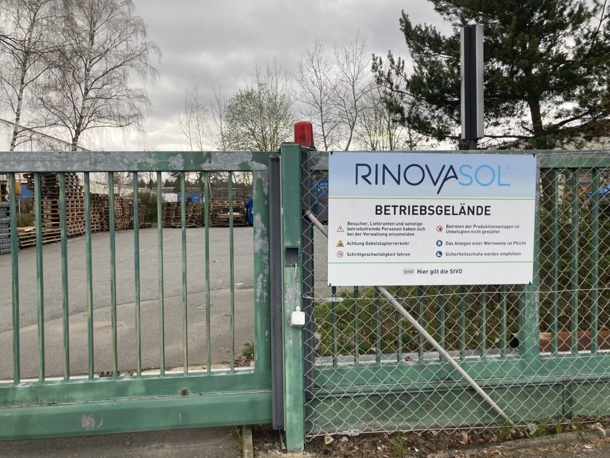 Bei Solar-Recycler Rinovasol gehen die Lichter aus