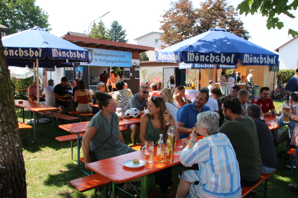 Mega Stimmung: Siedlerfest in Wolfgangsiedlung