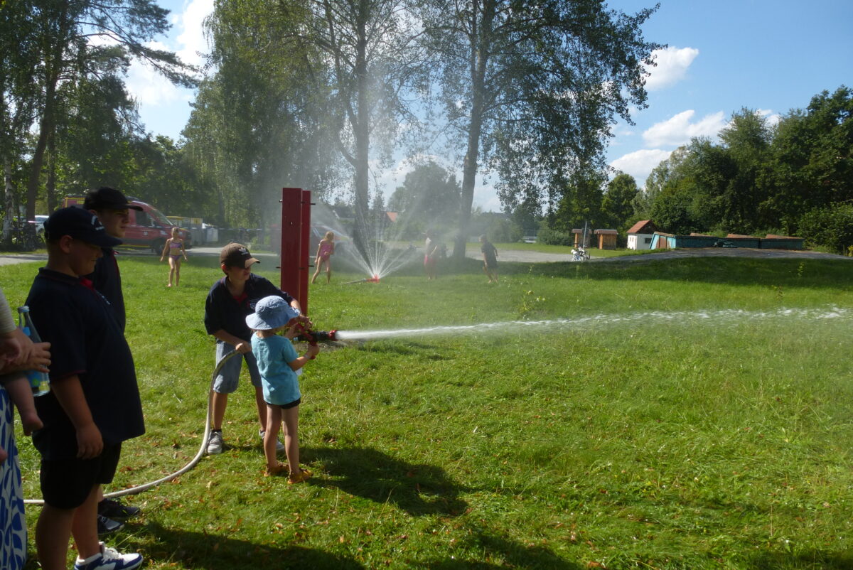 Kindertag der Feuerwehr Weiherhammer erneut ein großer Erfolg