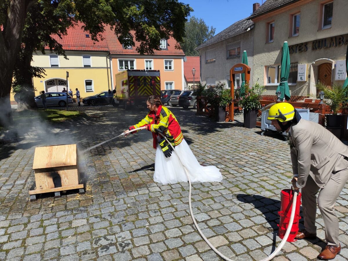 Sie wissen, was im Leben wichtig ist: Benedikt und Laura geben sich das Ja-Wort