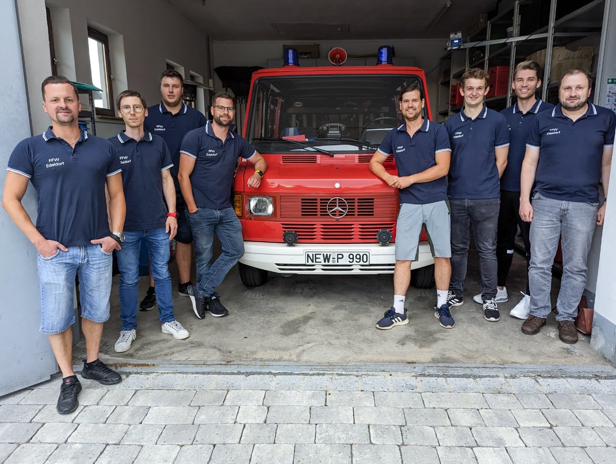 140 Jahre: Feuerwehr Edeldorf feiert am Wochenende Jubiläum