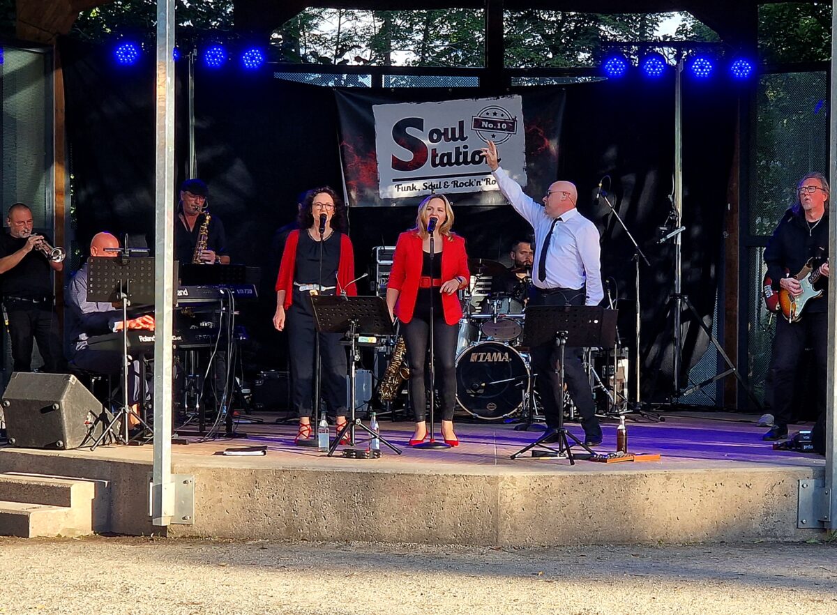 Soul Station No. 10 hat sein Publikum voll im Griff