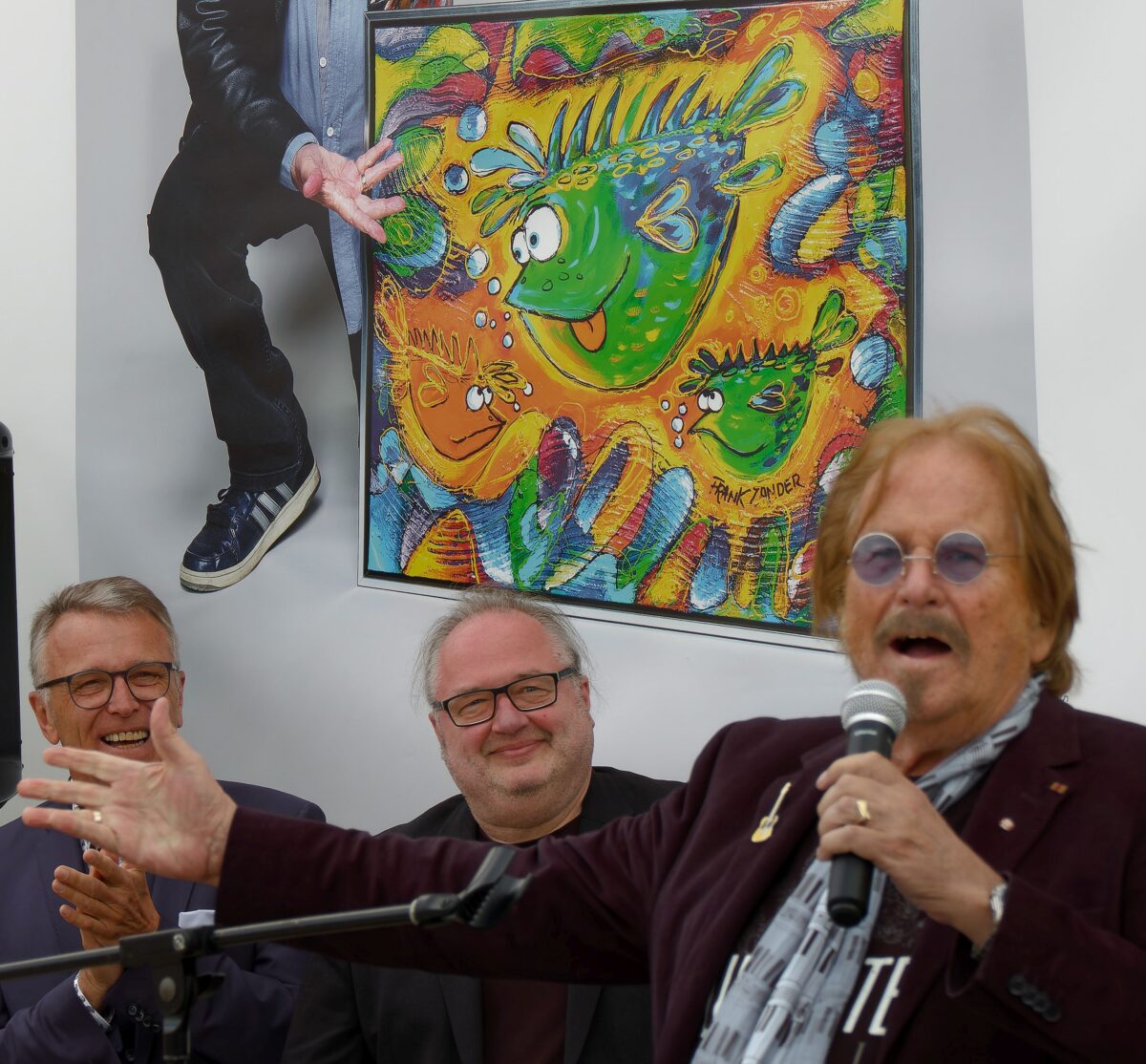Lindenberg, Waalkes und Zander lockten 3000 Besucher nach Tirschenreuth