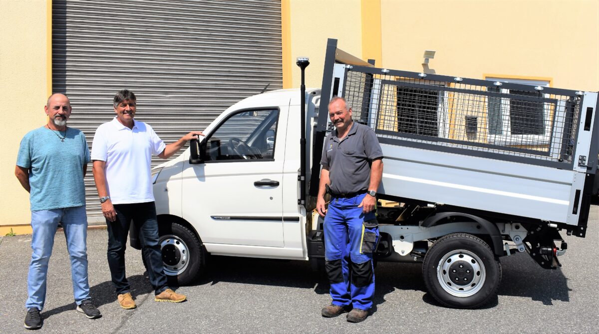 Mit neuem Piaggio auf die Feldwege