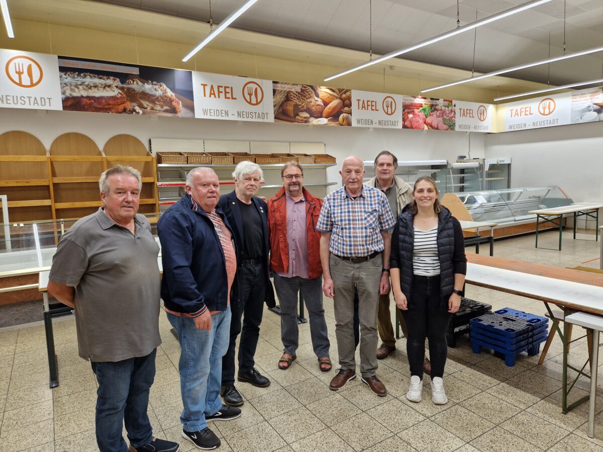 Weniger Lebensmittelspenden, aber mehr Bedürftige bei der Weidener Tafel