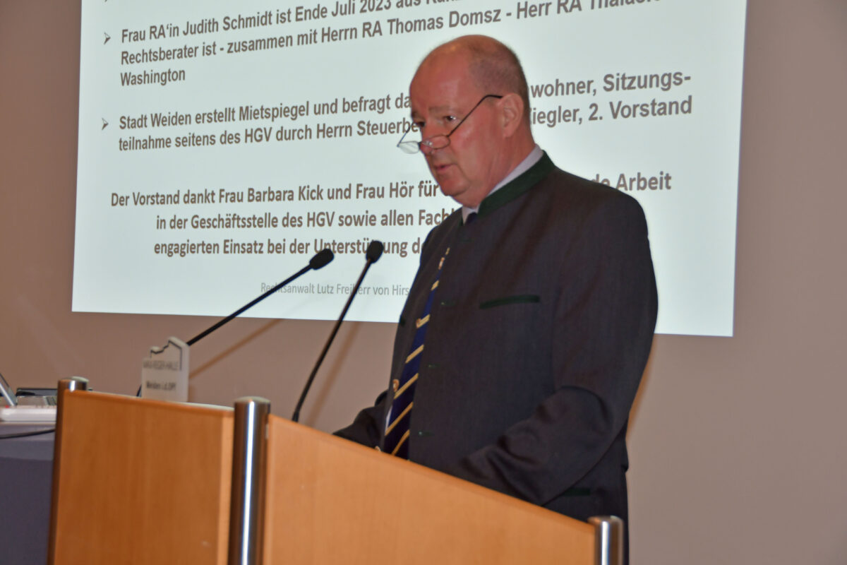 Stolze Bilanz bei der Jahreshauptversammlung der Haus- und Grundbesitzer