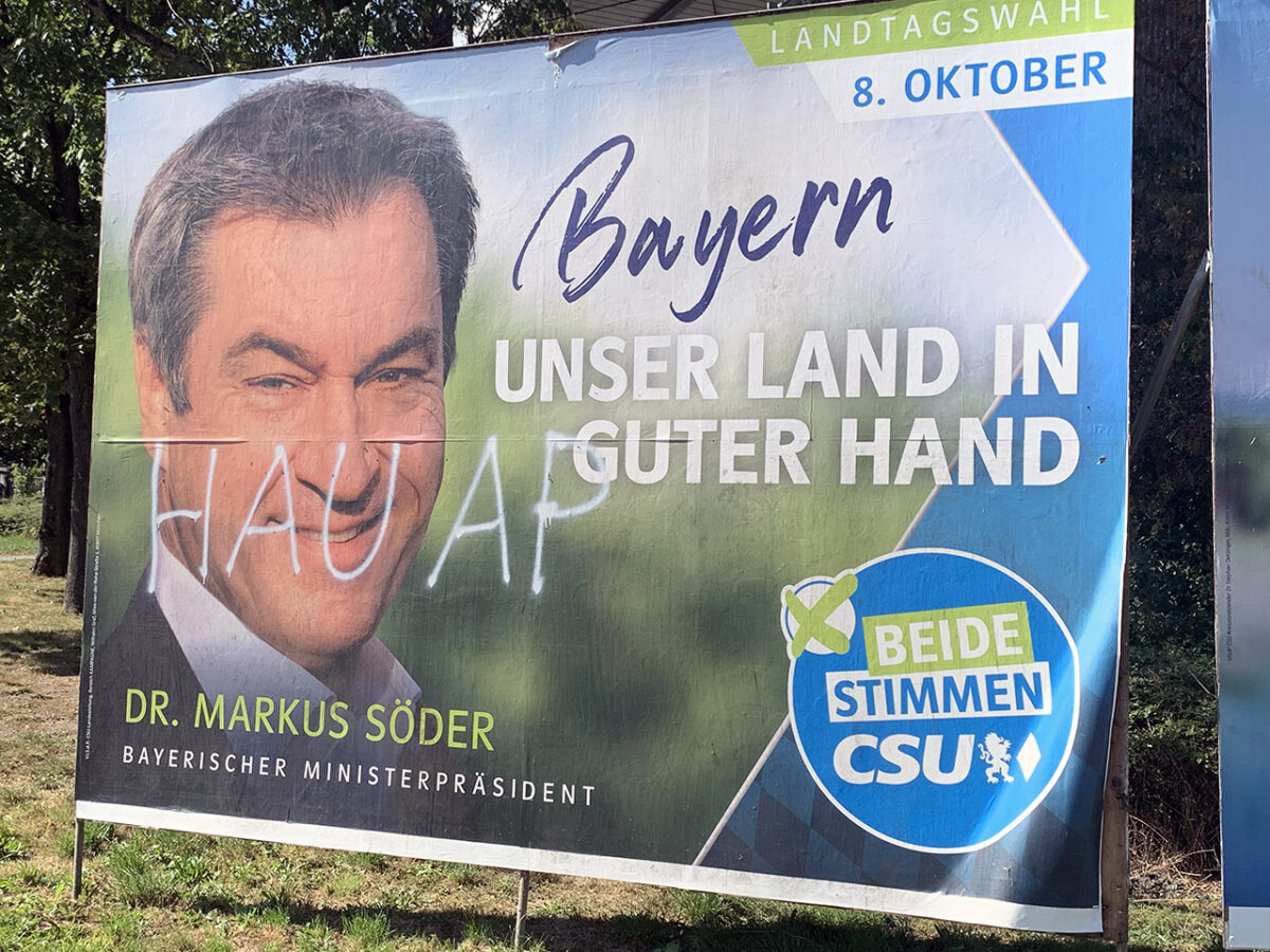 Kommentar zur AfD-Wahlkampfveranstaltung in Weiden