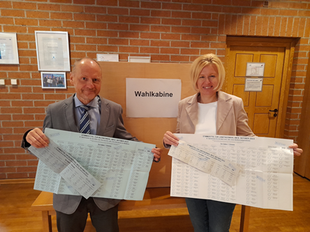 Städte Weiden und Tirschenreuth: Versand der Wahlbenachrichtigungen