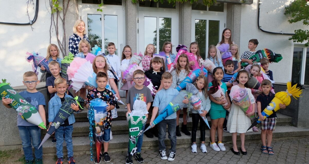 Schulanfang in Flosser Grundschule: 28 Abc-Schützen eingeschult