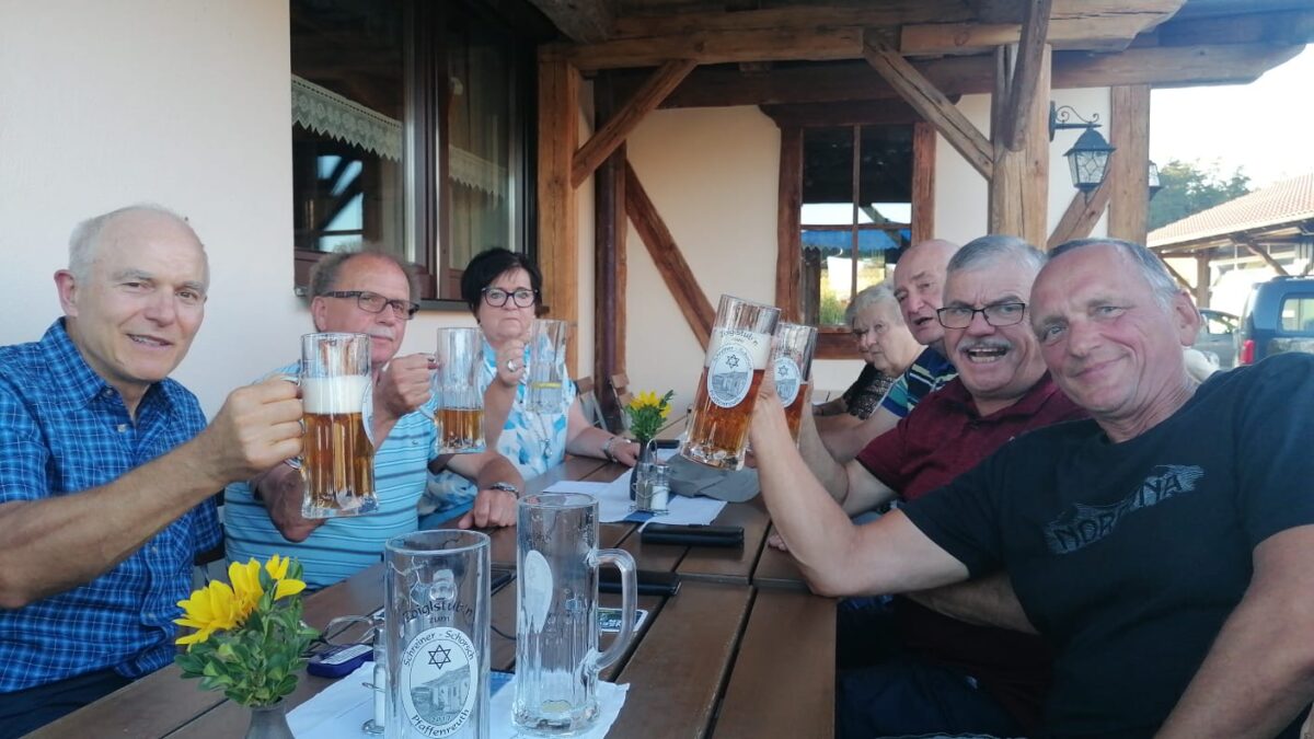 Zoiglwanderung mit den Pressather Genossen