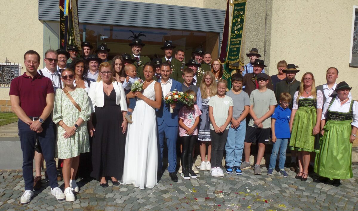 Schützenhochzeit in Kaltenbrunn