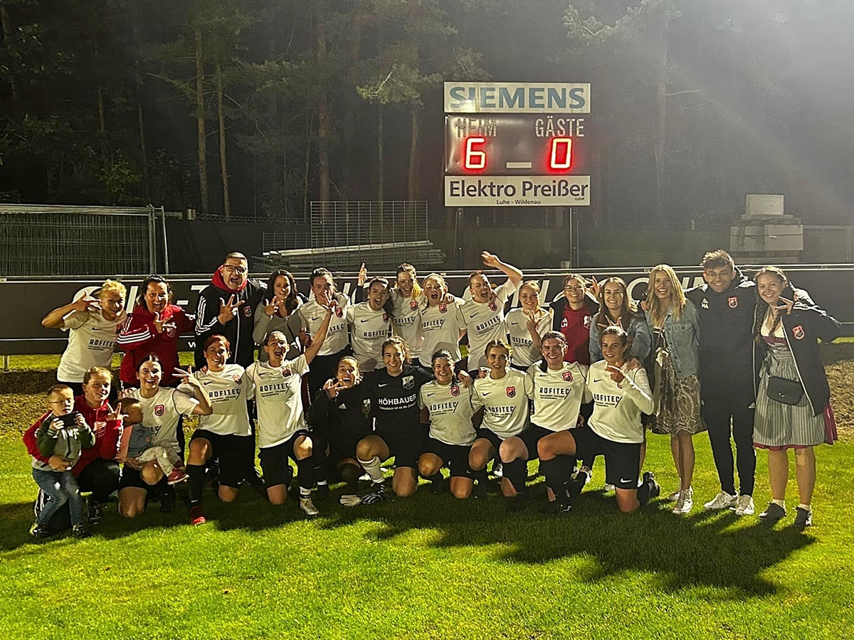 Bezirksliga Frauen: Der SC Luhe-Wildenau bleibt ungeschlagen