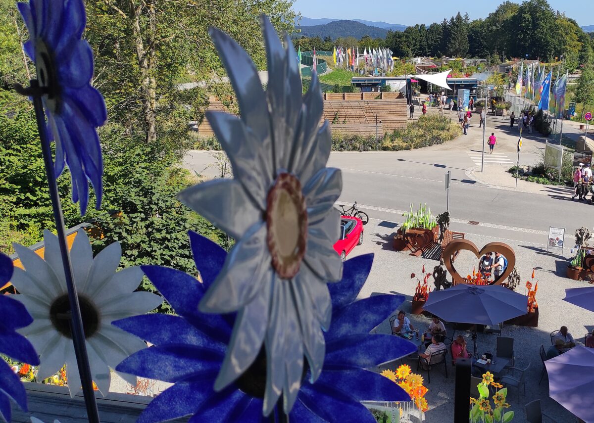 Senioren auf großer Fahrt zur Gartenschau