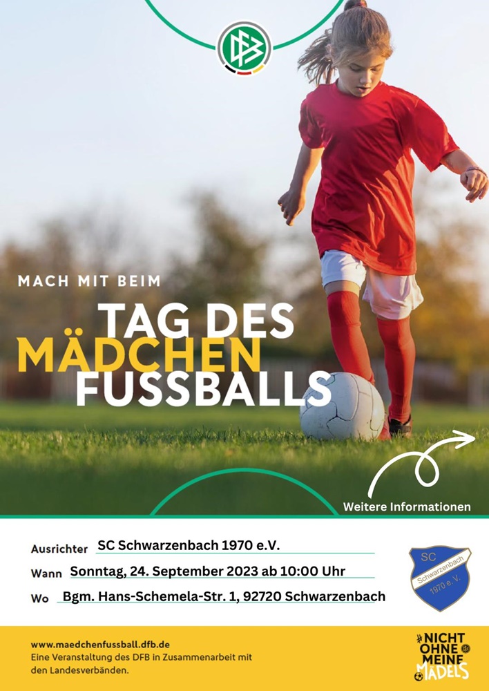 Tag des Mädchenfußballs beim SC Schwarzenbach