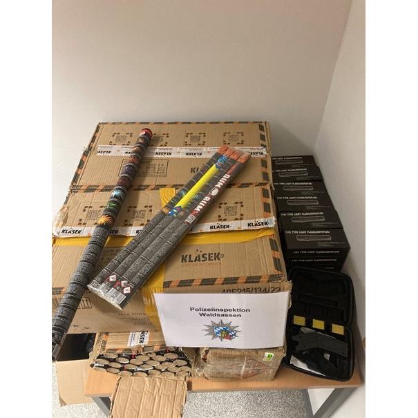 Explosive Funde bei der Verkehrskontrolle