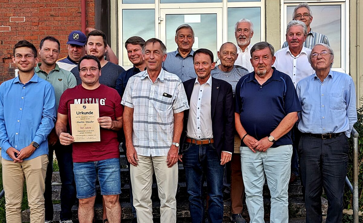 Jahreshauptversammlung des TSV Neunkirchen mit Neuwahlen und Ehrungen