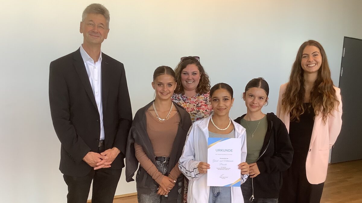 Mittelschule Pressath gewinnt beim Wettbewerb des Landesschülerrats Bayern