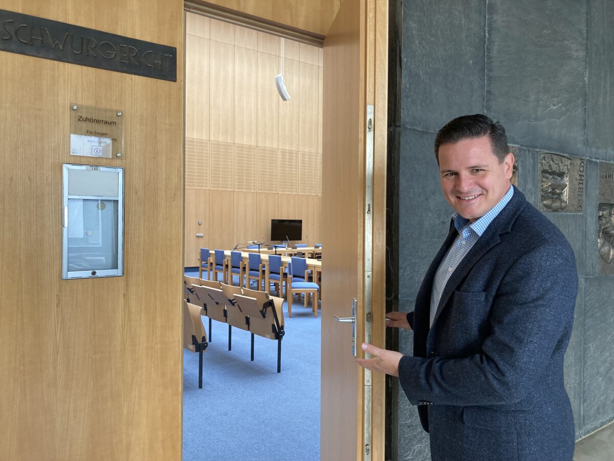 Justiz öffnet ihre Türen: Interessenten willkommen