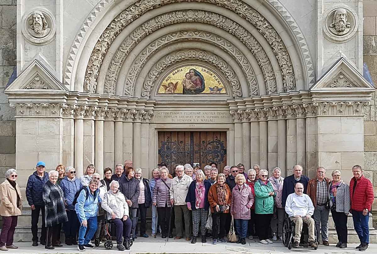 Störnsteiner AWO-Senioren in Kloster Teplá