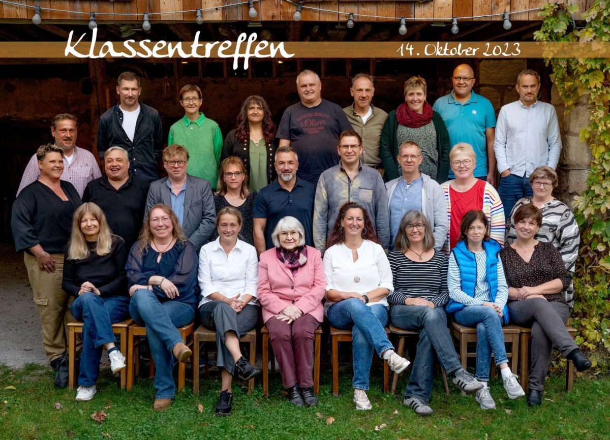 Einschulungsjahrgang 1978 feiert Wiedersehen