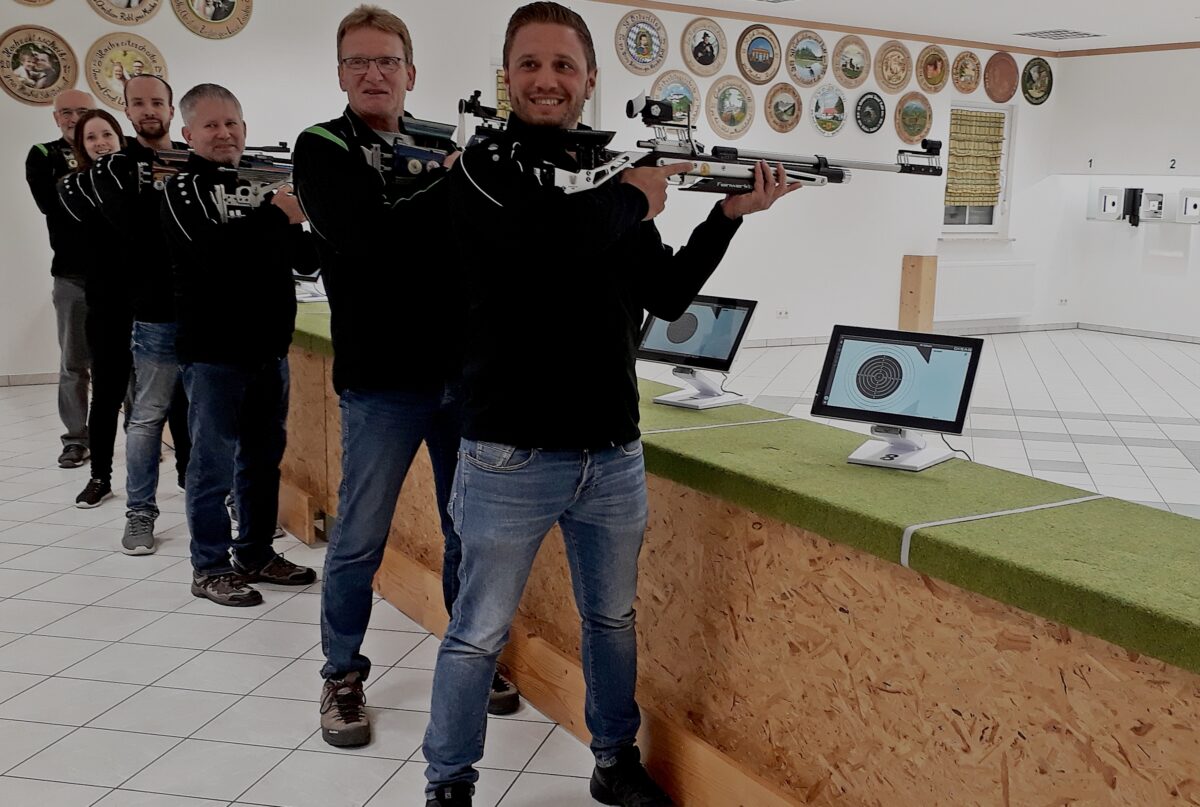 Schützenverein Hubertus Schirmitz – der erste Schuss in der neuen Anlage ist gefallen