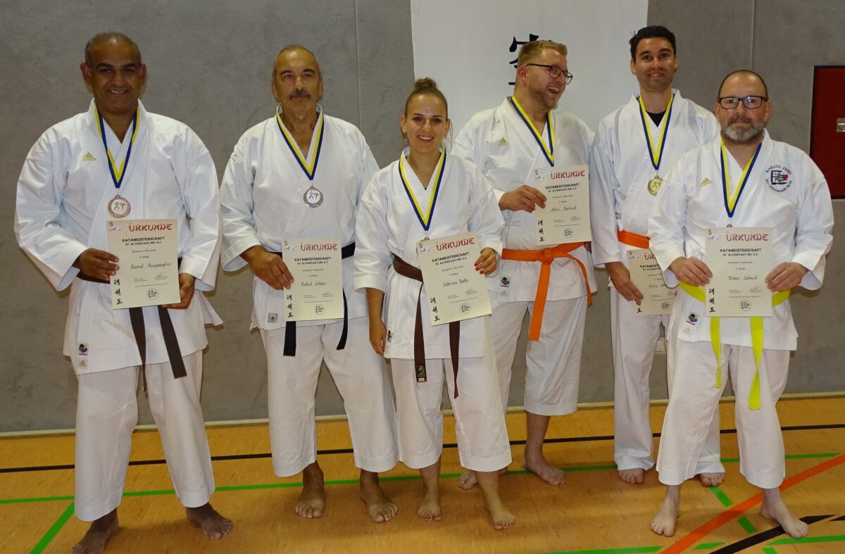 Vereinsmeister der Karatekas gekürt