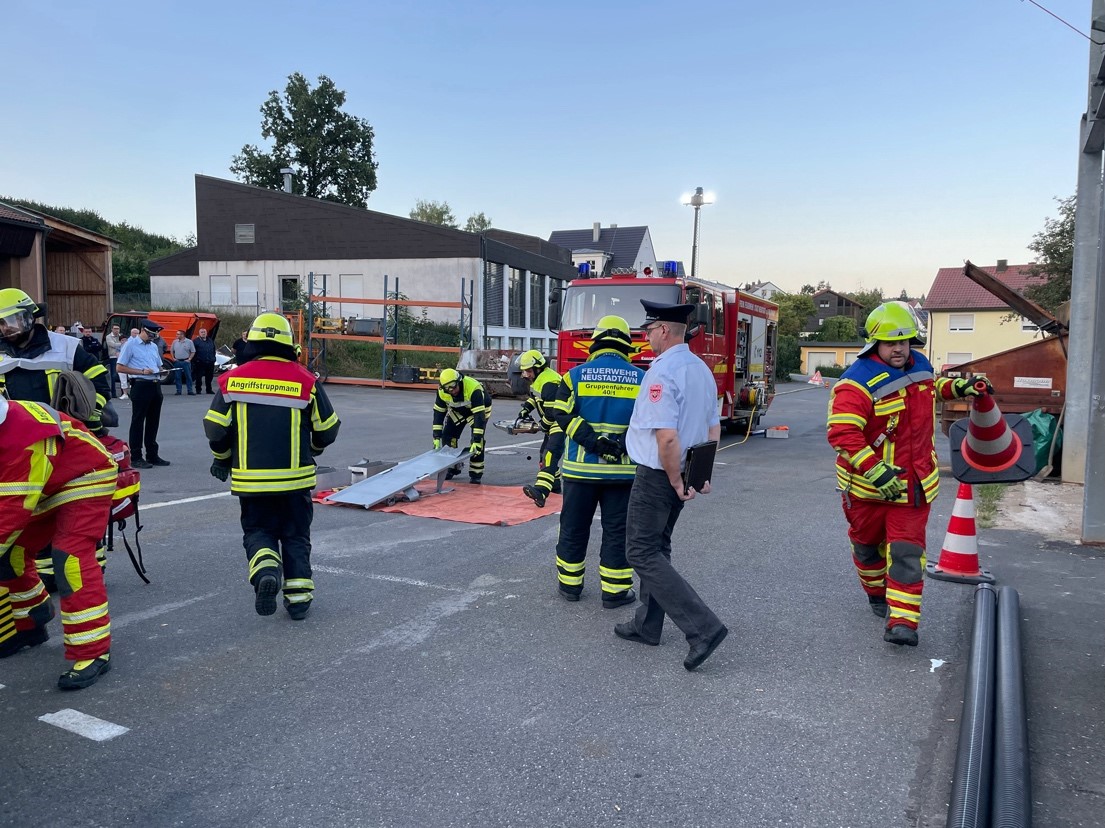 Leistungsabzeichen der Feuerwehren Neustadt und Störnstein