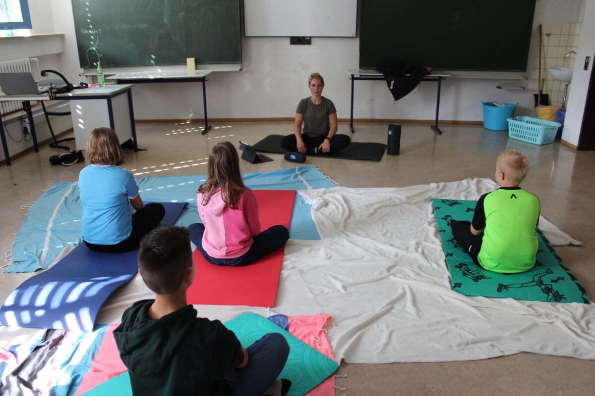 Projekttag stand unter dem Motto „Gesund leben“