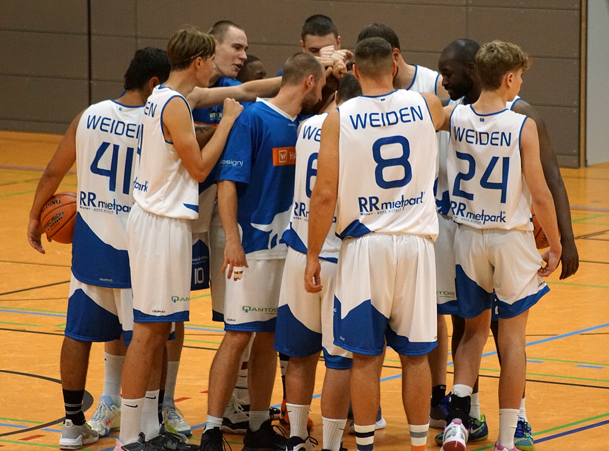Basketballer des TB Weiden in Regensburg knapp geschlagen