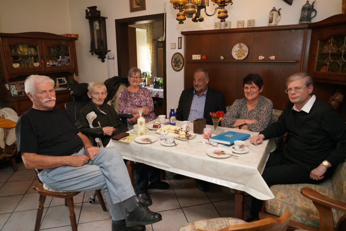 Johann Grünauer ist 85 Jahre
