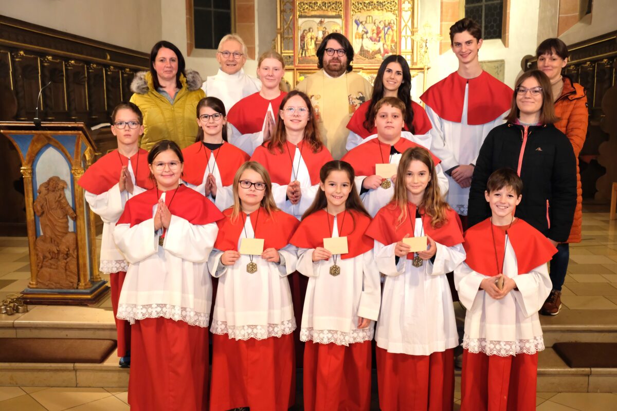 Verstärkung für die Ministranten von St. Laurentius