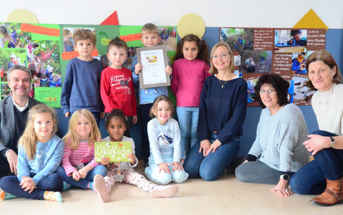Kindergarten St. Maria erhält Titel „ÖkoKids“