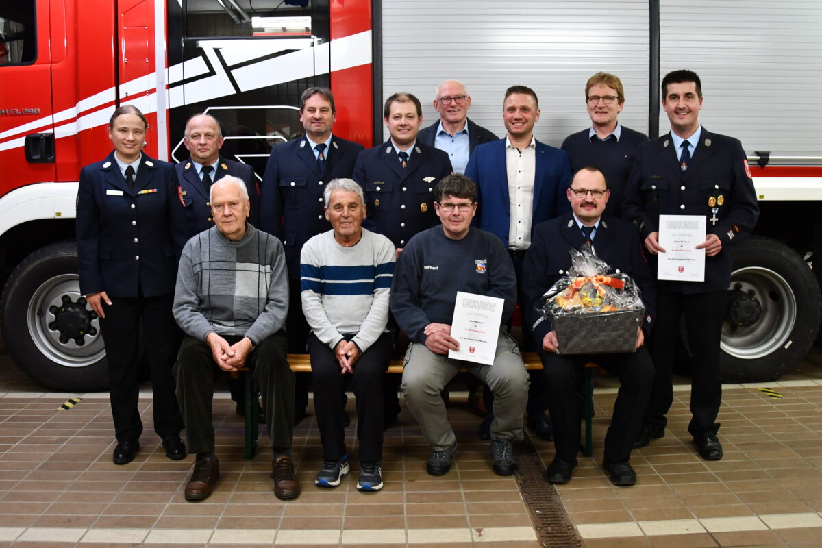 50 Jahre Atemschutzgruppe der Feuerwehr Schirmitz