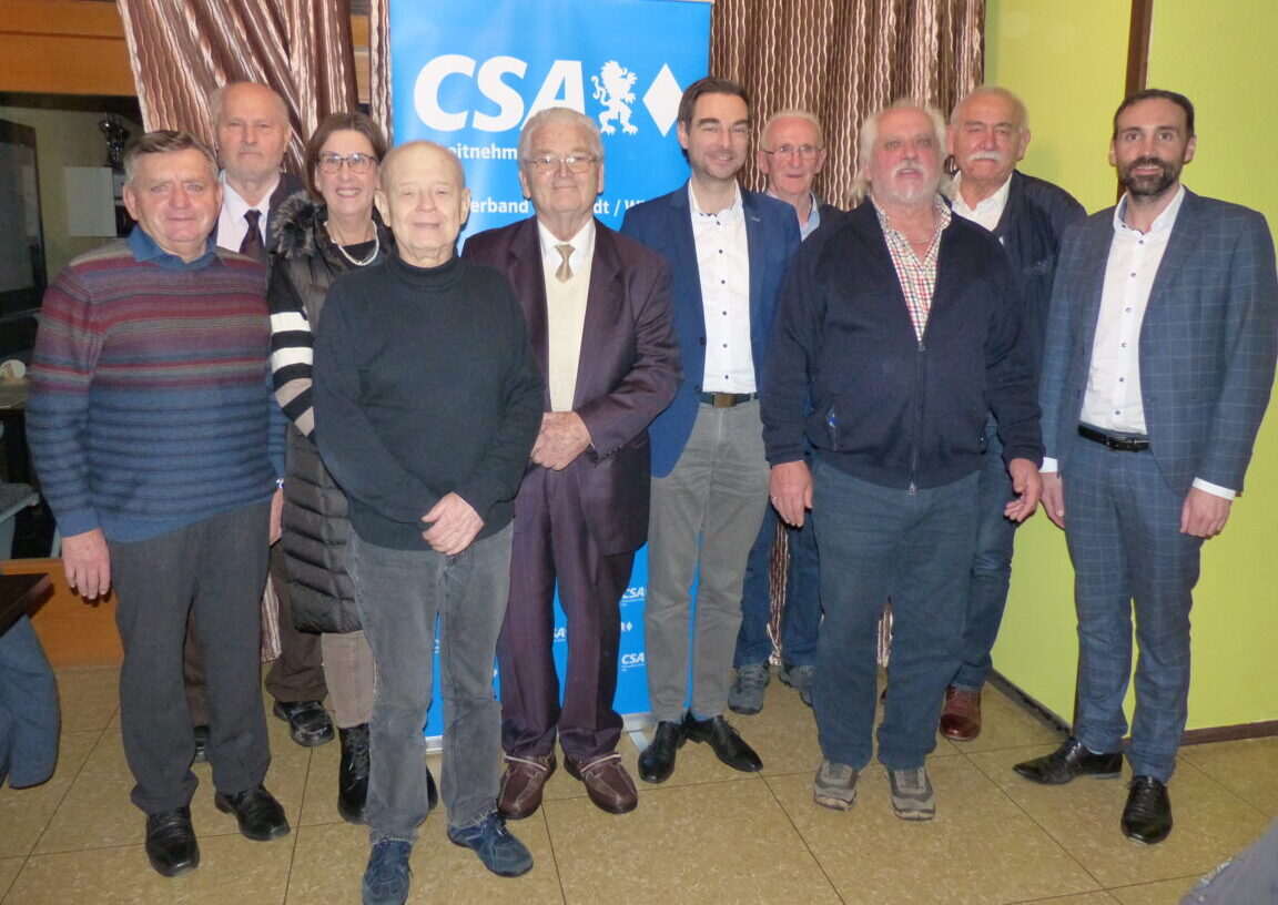 CSA ehrt ihre treuen Mitglieder