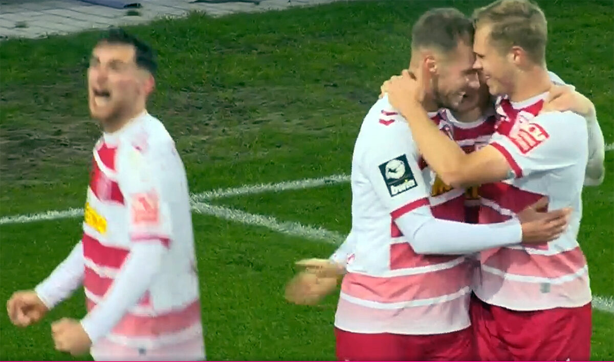 SSV Jahn in der 3. Liga: Auch gegen den SSV Ulm entscheidet Regensburgs bärenstarke Finish-Qualität