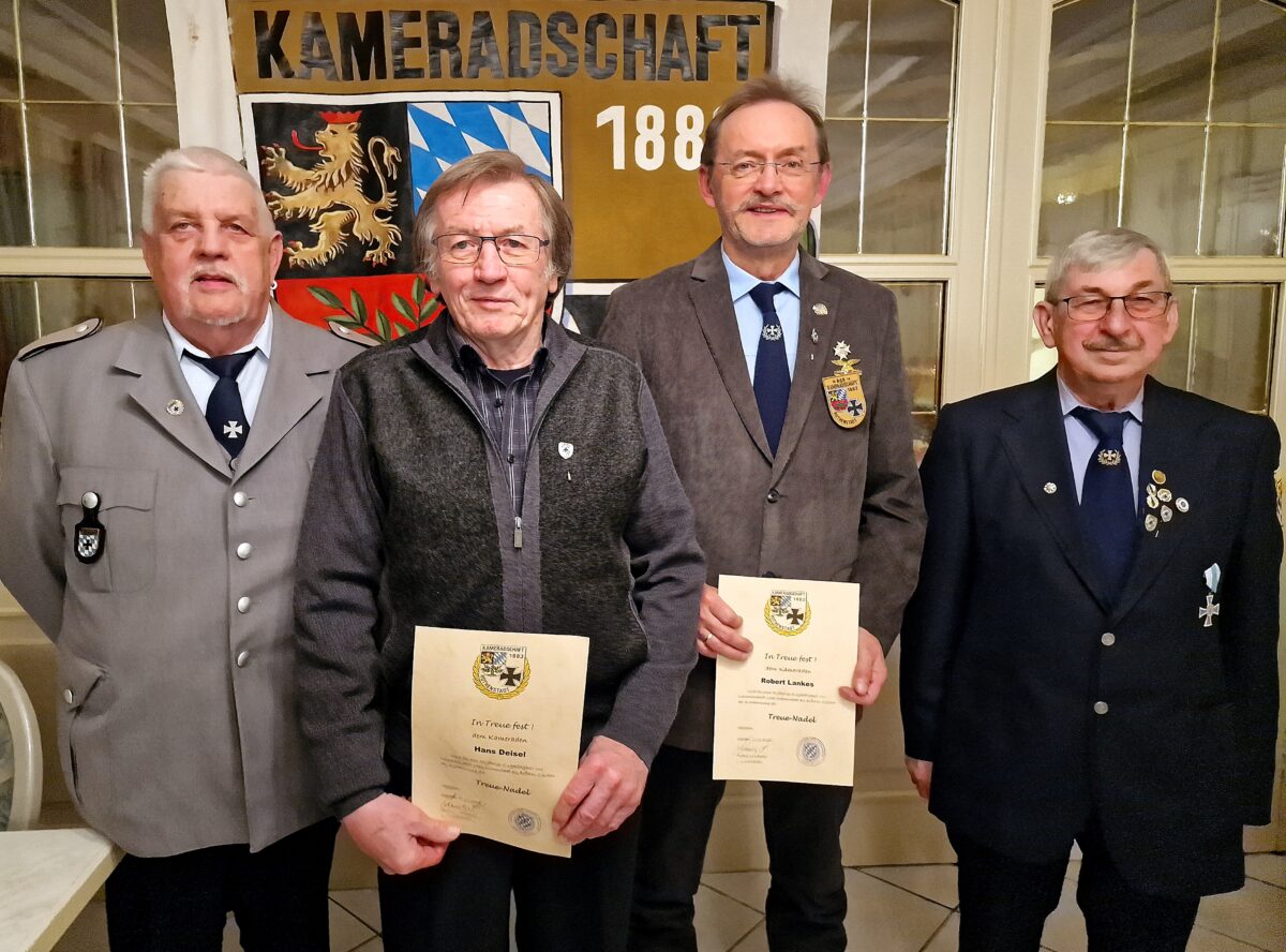 Kameradschaft 1883 Rothenstadt feiert 140-jähriges Jubiläum