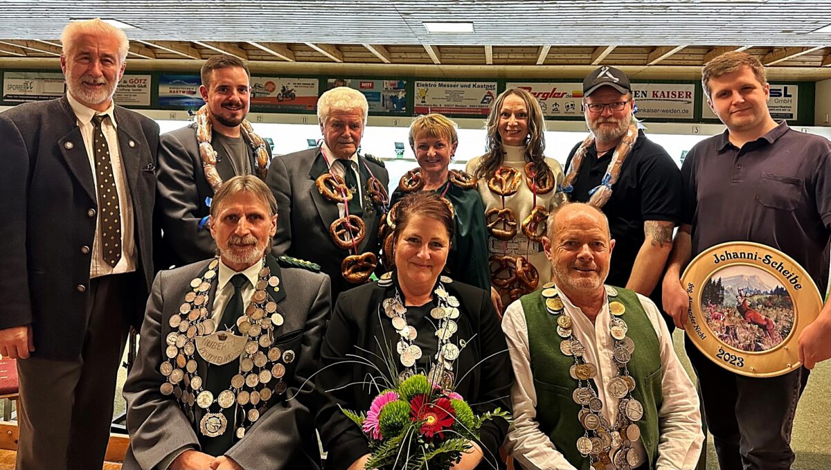 Königsfeier der Schützengesellschaft Hubertus Weiden