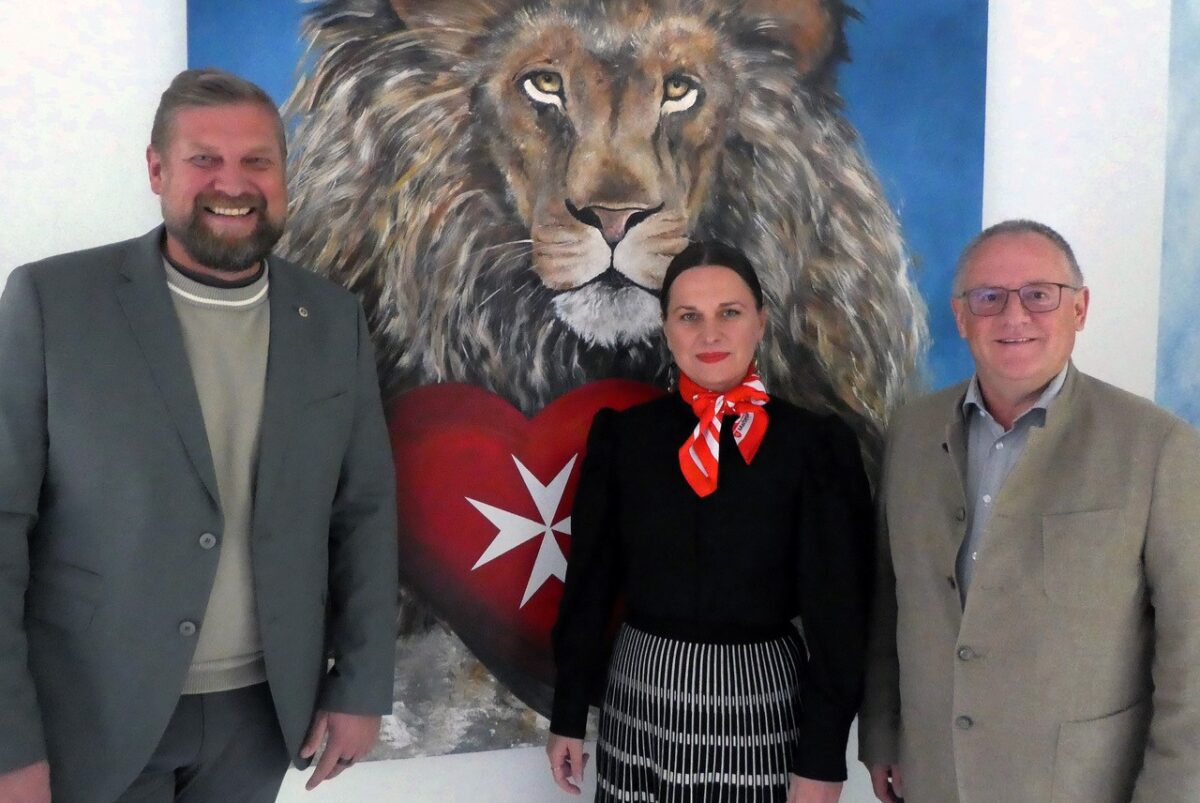 Lions Club Weiden unterstützt Hospizdienst der Malteser