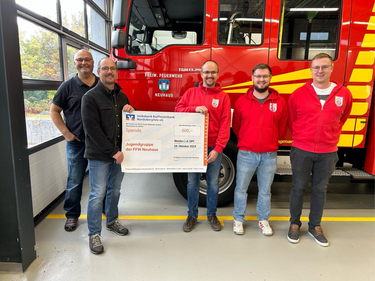 Fanclub unterstützt Neuhauser Jugendfeuerwehr