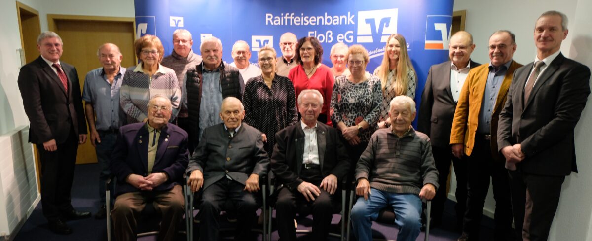 Raiffeisenbank Floß bricht Rekord dank treuer Mitglieder