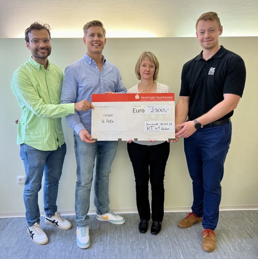 Round Table 49 Weiden spendet 2.500 Euro ans Hospiz St. Felix