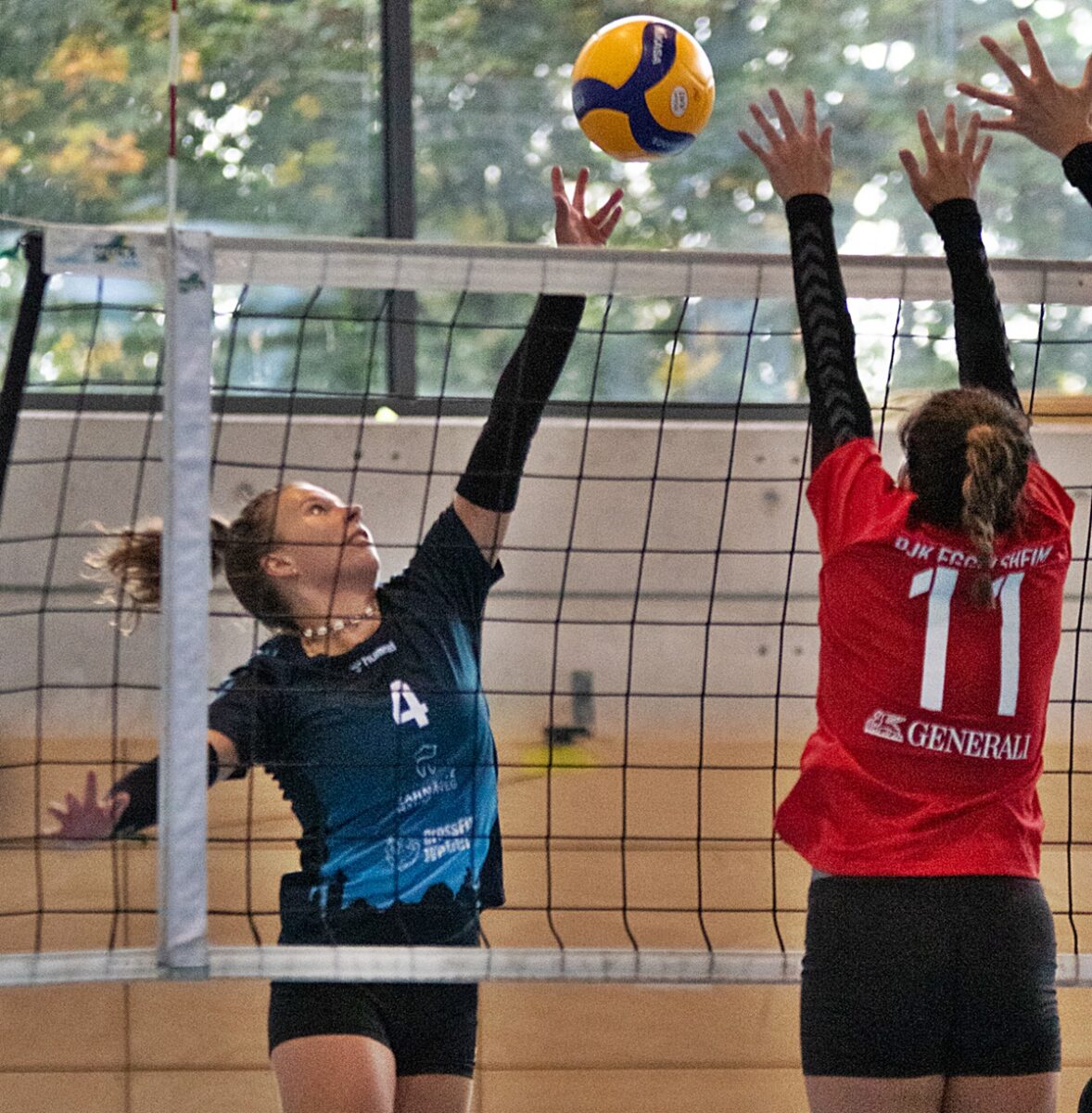 TB-Volleyballerinnen vor schwierigem Heimspieltag gegen Topmannschaften