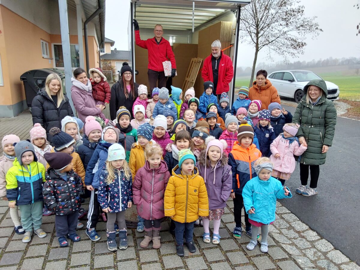 Kinderhaus Pusteblume beteiligt sich erneut an „Geschenke mit Herz“