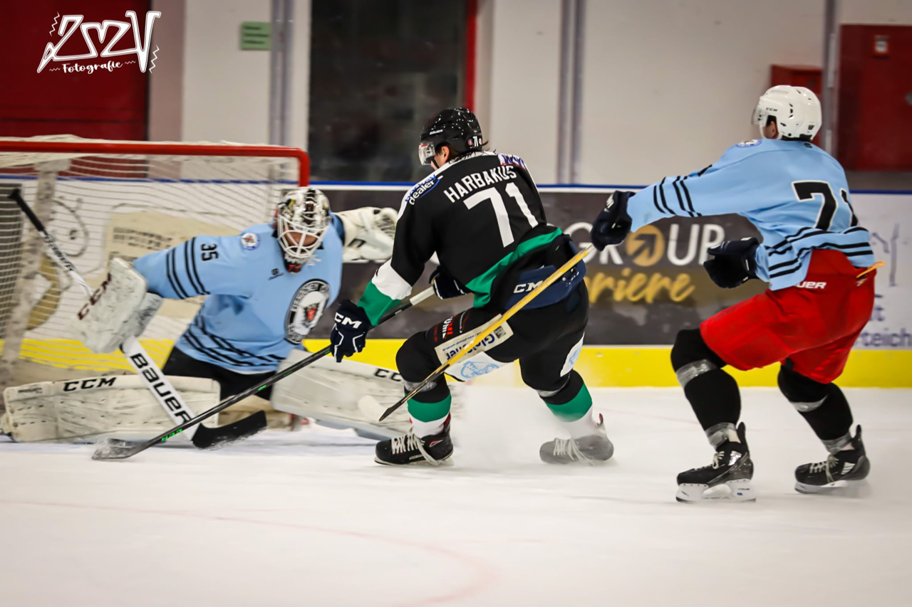 EHC Stiftland/Mitterteich fegt Meister Red Dragons Regen mit 8:3 vom Eis